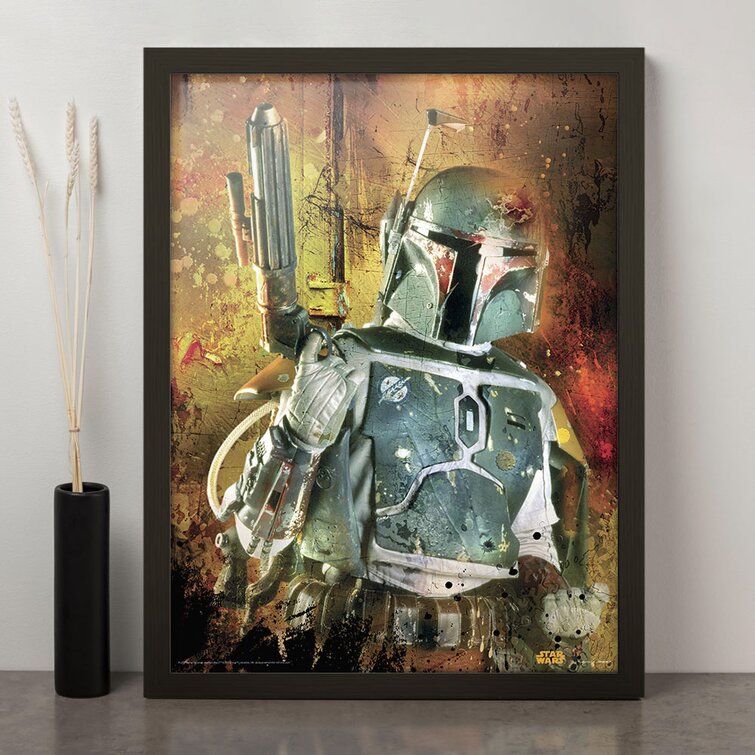 Star Wars Boba Fett Picture Frame Memorabilia